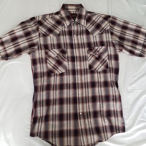Plains Short Sleeve Button Down (S)